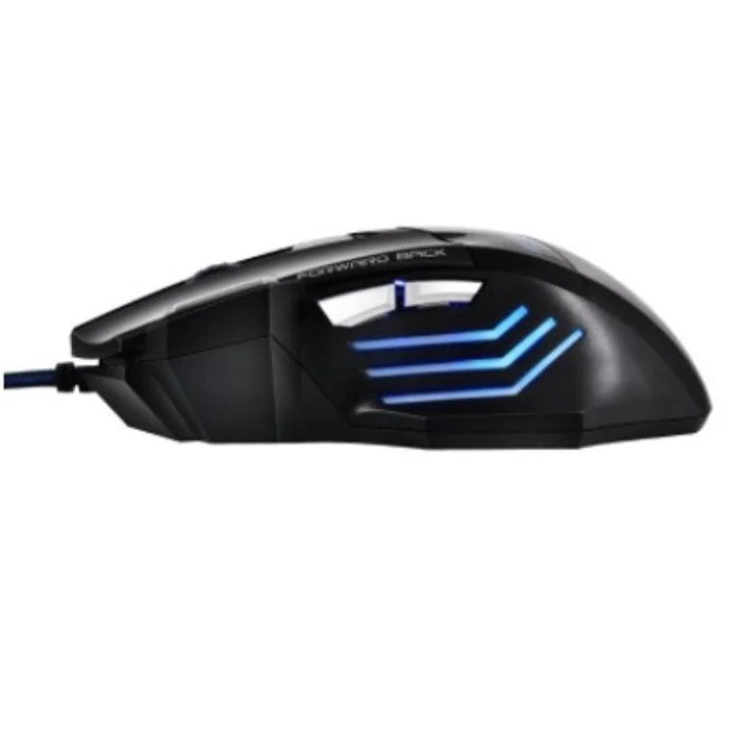 Storazone Mouse Gamer Laser X7 3200dpi Original KAPBOM  Led Usb 7 Botões Profissional KA-617