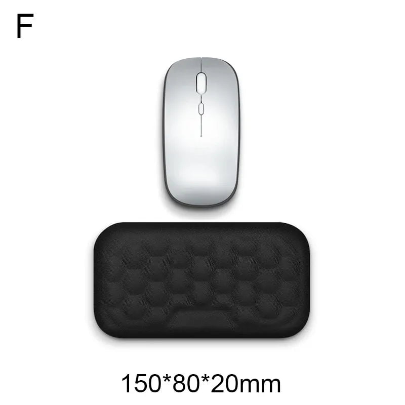Storazone Mouse Wrist Rest 1 Ergonomic Keyboard Mouse Wrist Rest Office Typing Protection Relax Wrist Memory Foam Mouse Pad Computer Laptop Desk Mat