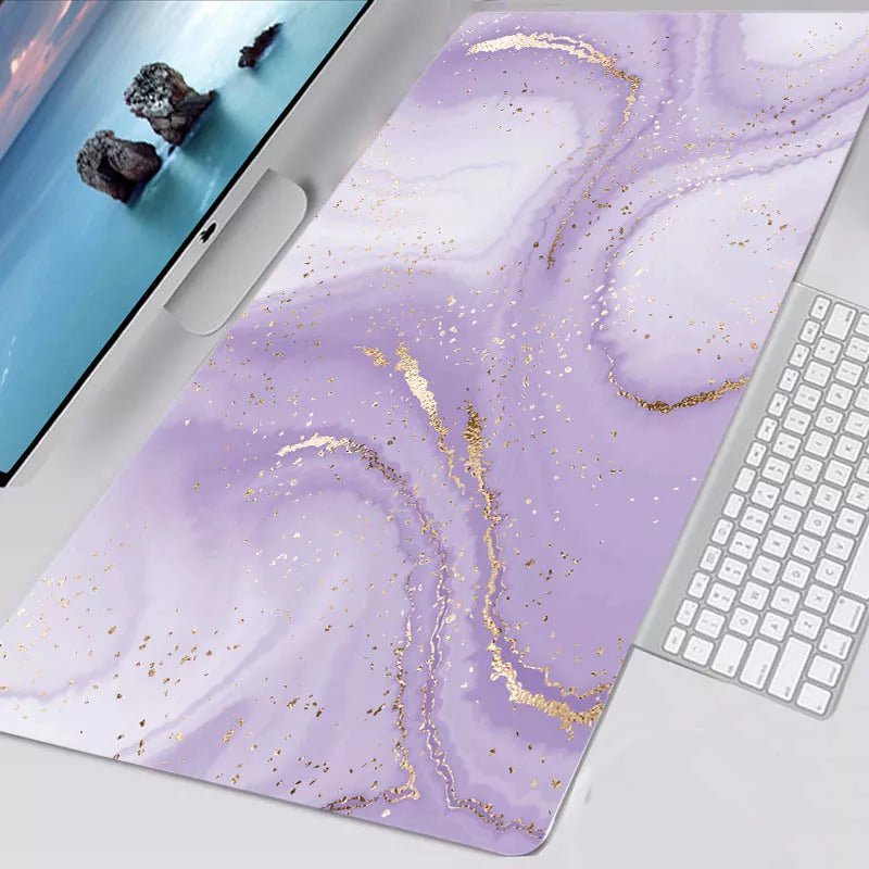 Storazone Mousepad Computer New XXL MousePads Keyboard Pad Mouse Mat Fashion Marble Gamer Soft Office Carpet Table Mat Desktop Mouse Pad