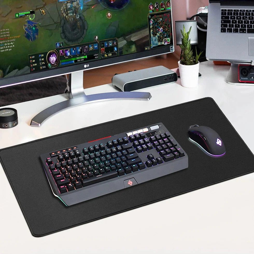 Storazone Mousepad Xxl Black Mouse Pad Free Shipping Long Speed Computer Mat Gaming Room Decors Big Mousepepad Table Cute Desk Accessory