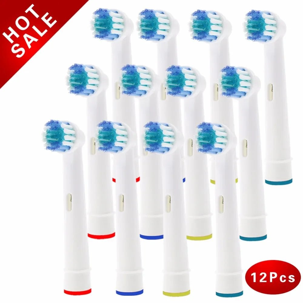 Storazone MULTI 12×Replacement Brush Heads For Oral-B Electric Toothbrush Fit Advance Power/Pro Health/Triumph/3D Excel/Vitality Precision Clean