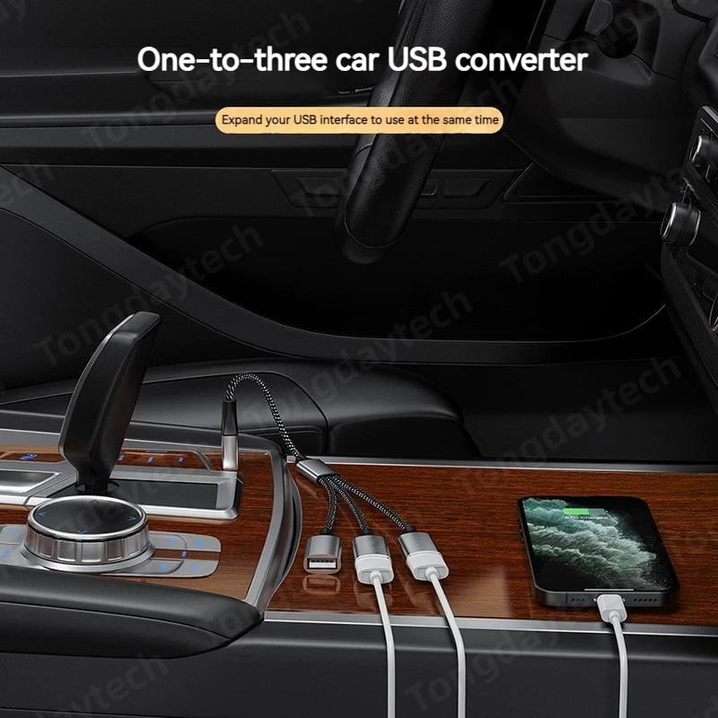 Storazone Multi USB Hub Extensions 4 Port Type C Hub USB Splitter Fast Data Transmission OTG Adapter For Computer Xiaomi Macbook Pro Air