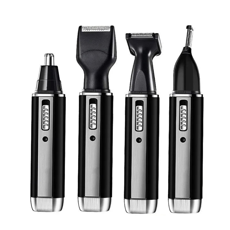 Storazone Multifunctional Nose Hair Trimmer 4 in 1 Rechargeable Nose Hair Trimmer Beard Trimmer Mens Miniature Razor Eyebrow Nose Hair