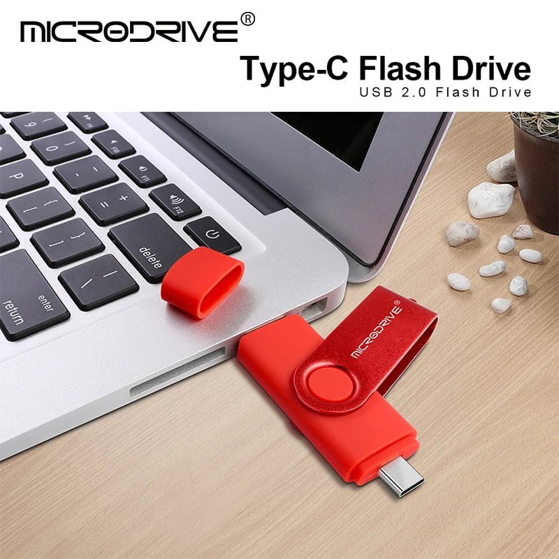 Storazone Multifunctional OTG 2 IN 1 type-c USB Flash Drive pendrive 128GB cle usb флэш-накопител stick 32/64 GB Pen Drive for phone