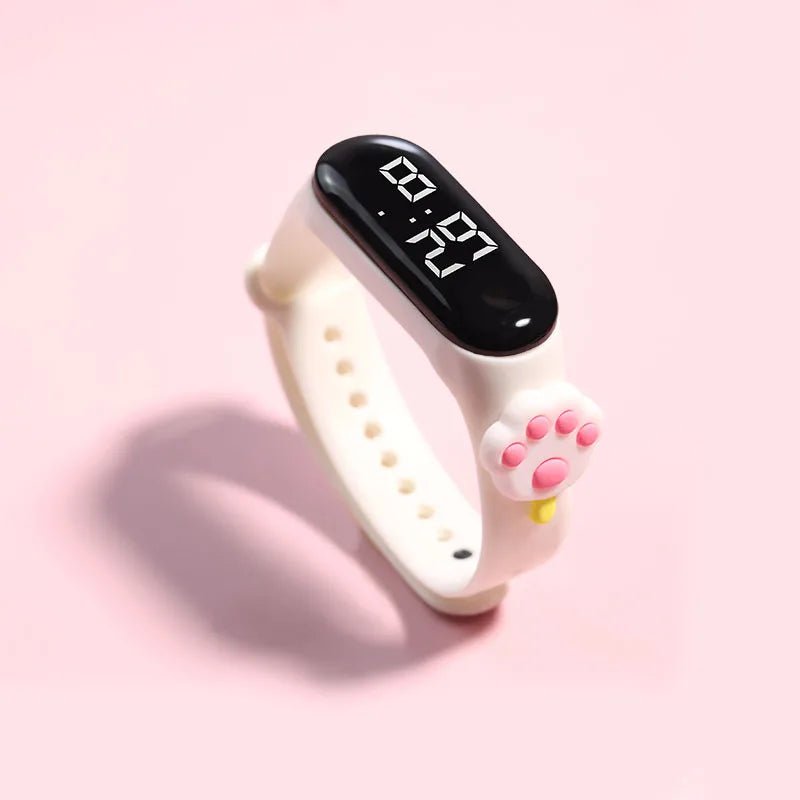 Storazone N Kids Watch Watch Reloj Smart Watch LED Children Watches Bracelet Cartoon Digital Ladies Watch for Girls Waterproof Clock Gift