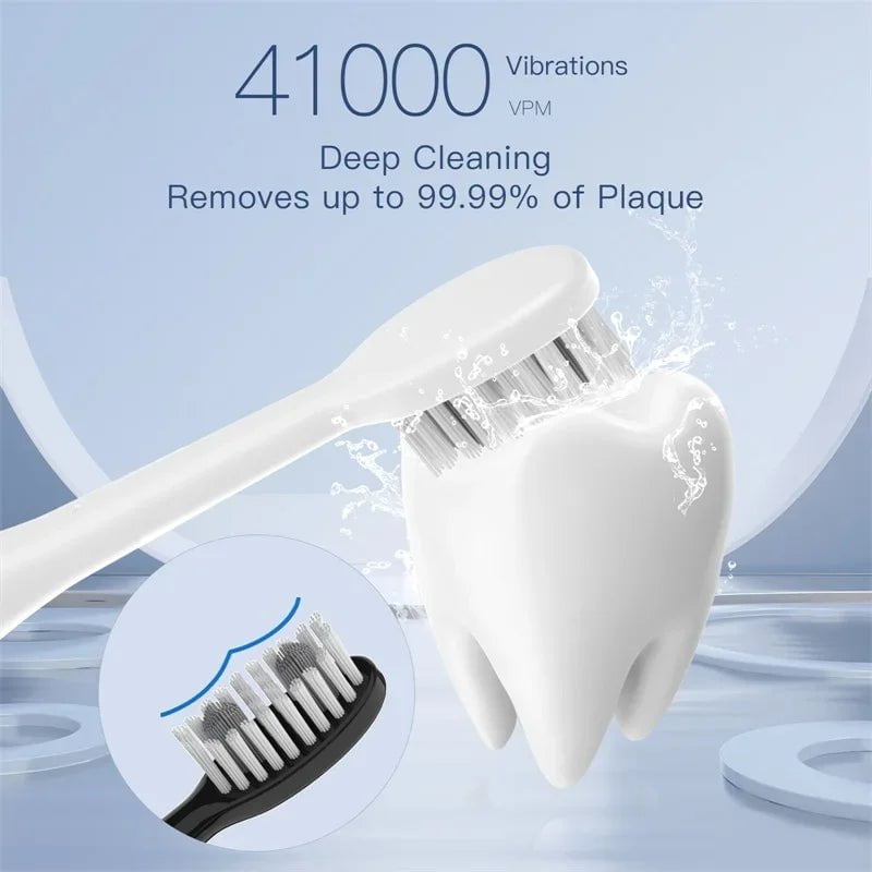 Storazone Nandme NX7000 NX8000 Smart Sonic Electric Toothbrush IPX7 Rechargeable Ultrasound Tooth Brush Ultrasonic Teethbrush