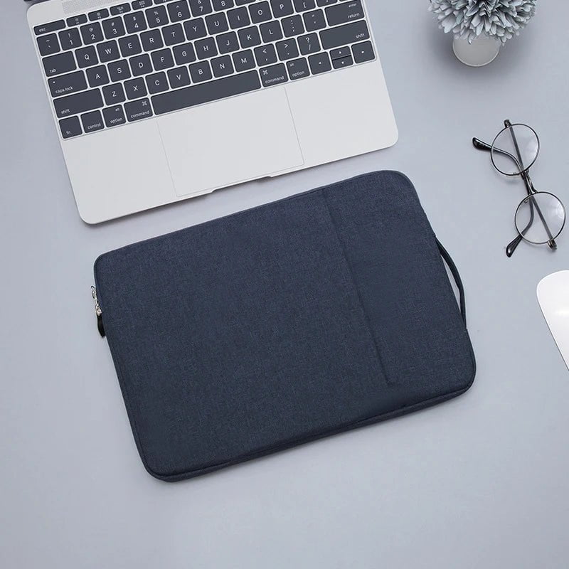 Storazone Navy Blue / 11inch 12inch Laptop Bag for Macbook Air m2 Case  12 13.3 14 15  Inner Bladder For Macbook Pro Air M1 Lenovo Dell HP Huawei Xiaomi Denim Bag