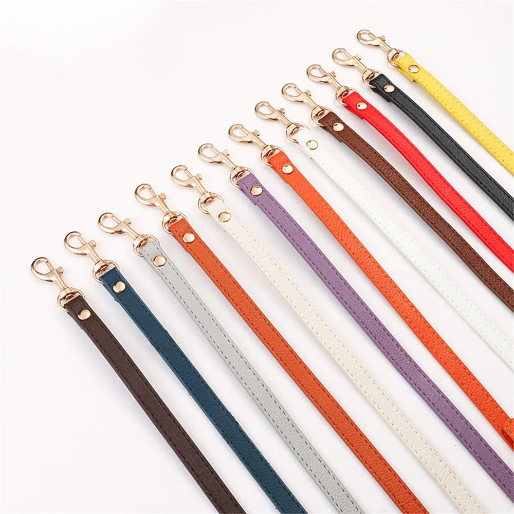 Storazone New 120cm Long PU Leather Shoulder Bag Strap Bag Handles DIY Replacement Purse Handle for Handbag Belts Strap Bag Accessories