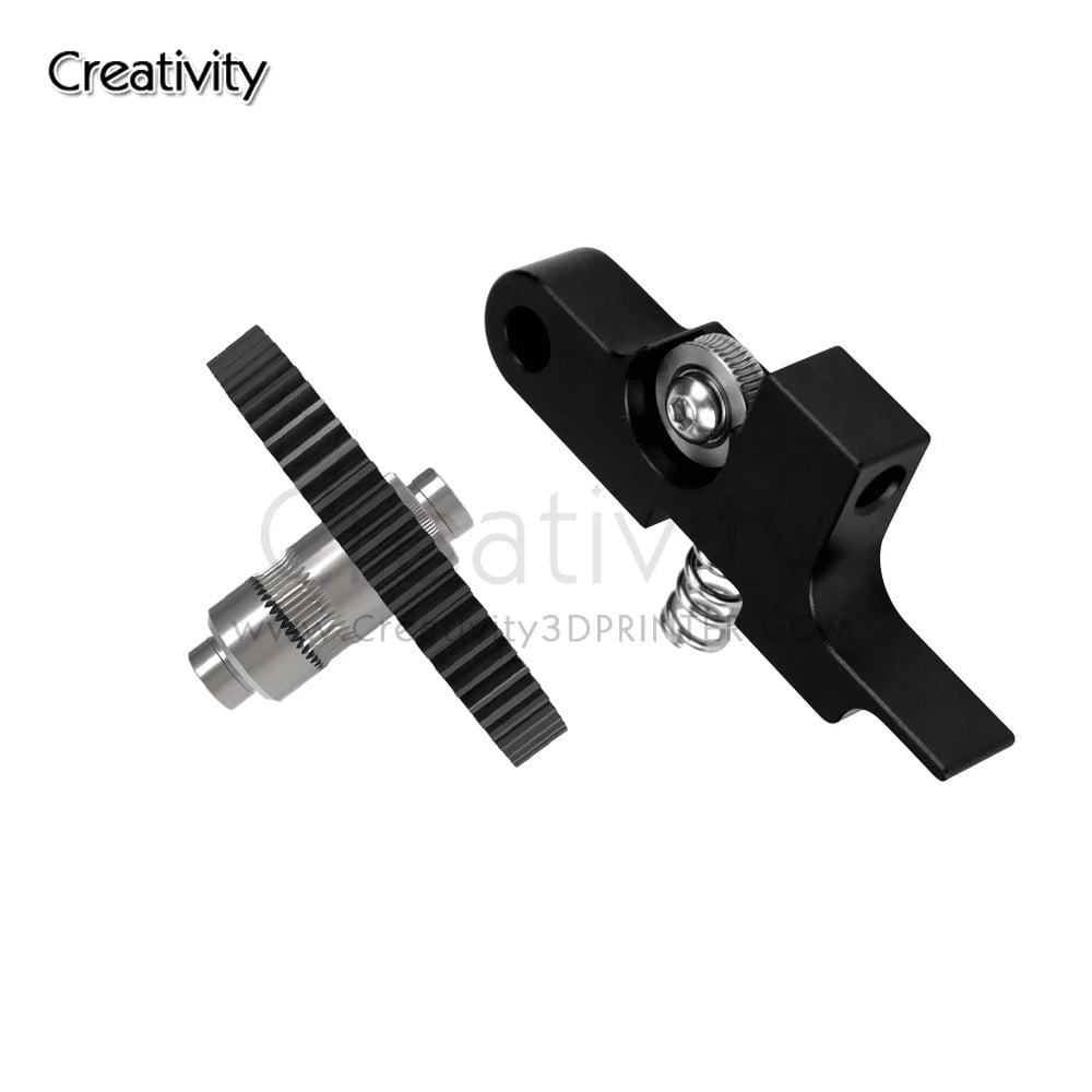 Storazone New Black CNC Kit Upgraded Titan Aero Metal Extruder Idler Arm CNC Gear with 66 Teeth 1.75mm Prusa i3 Sidewinder X1 X2 Genius Extruder Parts