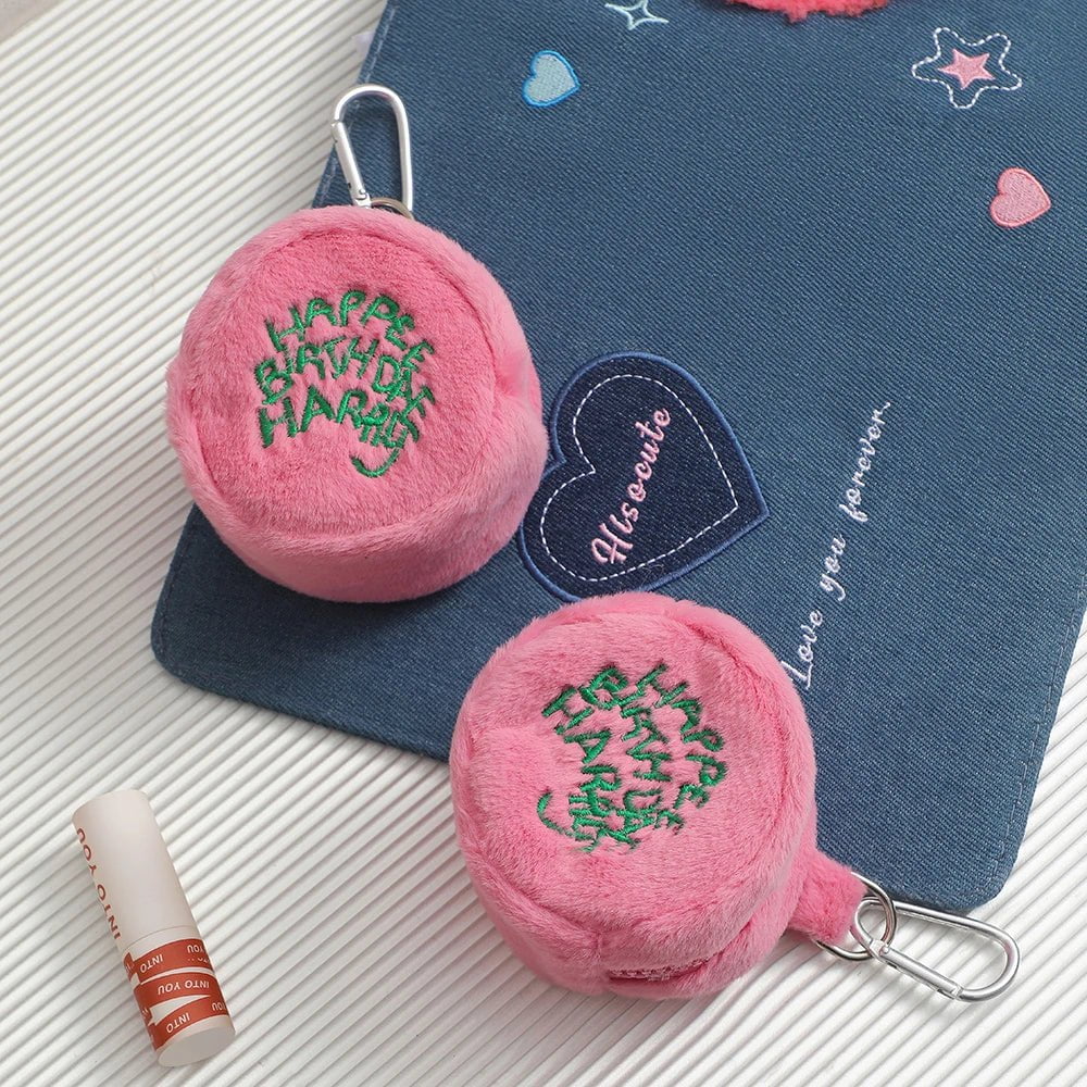 Storazone New Cute Earphone Small Thing Plush Coin Purse Key Jewelry Mini Storage Bag Women Girls Pouch Kawaii Travel Bag Decorations