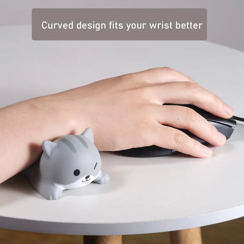 Storazone New Cute Wrist Rest Support For Mouse Pad Computer Laptop Arm Rest For Desk Ergonomic Kawaii Slow Rising Squishy Toys