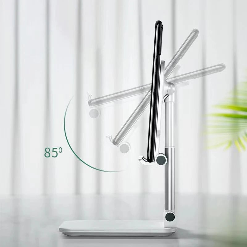 Storazone New Desk Mobile Phone Holder Stand For iPhone iPad Xiaomi Adjustable Desktop Tablet Holder Universal Table Cell Phone Stand