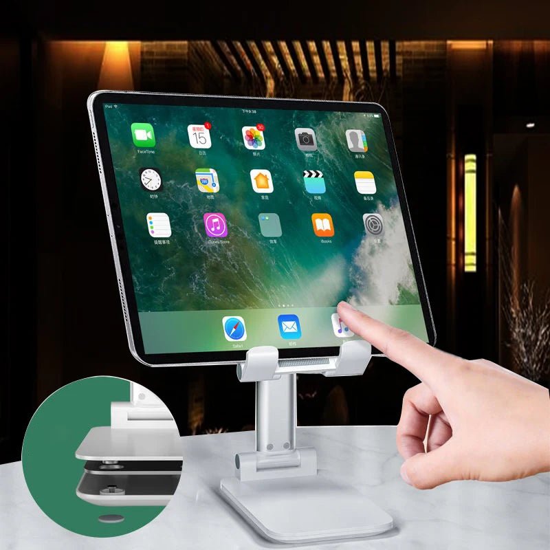 Storazone New Desk Mobile Phone Holder Stand For iPhone iPad Xiaomi Adjustable Desktop Tablet Holder Universal Table Cell Phone Stand