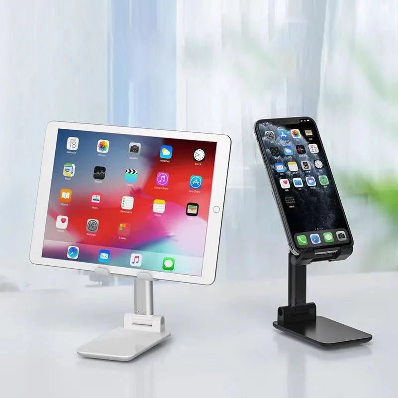 Storazone New Desk Mobile Phone Holder Stand For iPhone iPad Xiaomi Adjustable Desktop Tablet Holder Universal Table Cell Phone Stand