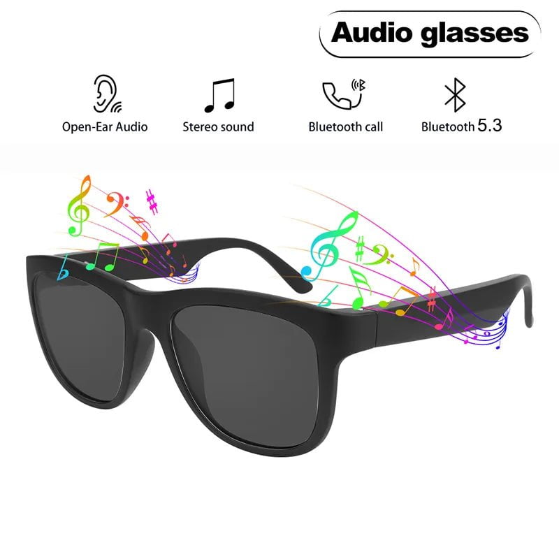 Storazone New F06 smart sunglasses bluetooth headphones glasses High definition UV protection Touchbutton truecolor HIFI sound quality TWS