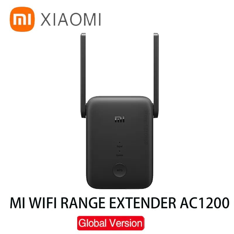 Storazone New Global Version Xiaomi Mi WiFi Range Extender AC1200 2.4GHz And 5GHz Band 1200Mbps Ethernet Port Amplifier WiFi Signal Router