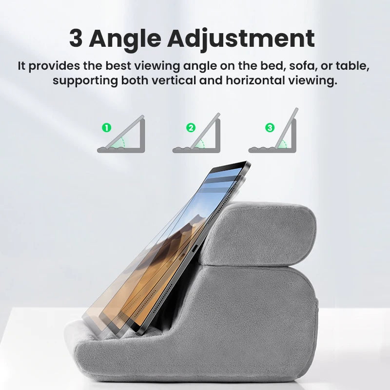 Storazone 【New Sale】UGREEN Tablet Holder iPad Stand Tablet Pillow Stand For iPadPro iPhone Xiaomi Tablet Support Laptop Stand Phone Holder