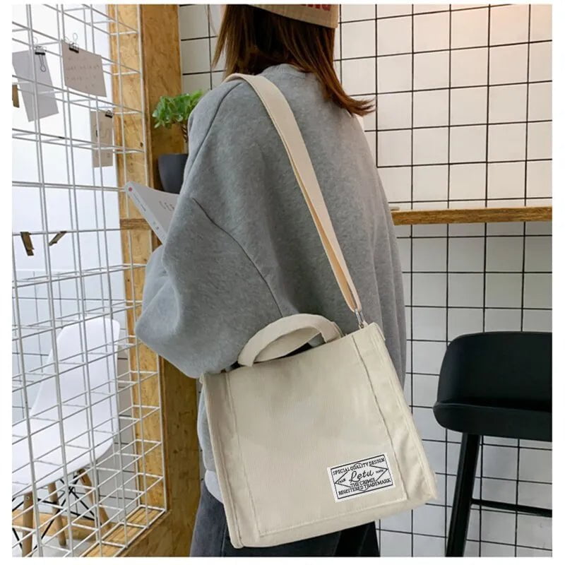 Storazone New Style Simple Corduroy Small Square Handbag Ins Fashion Trend Shoulder Bag For Women