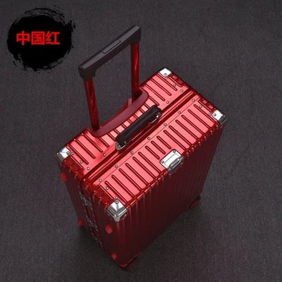 Storazone NO5 / 20" High-Rank 100%  Aluminum-Magnesium High Quality Rolling Luggage Perfect For Boarding Spinner International Brand Travel Suitcase