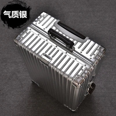 Storazone NO6 / 20" High-Rank 100%  Aluminum-Magnesium High Quality Rolling Luggage Perfect For Boarding Spinner International Brand Travel Suitcase