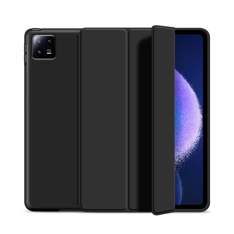 Storazone Noble black / Xiaomi Pad 6 / Russian Federation Smat Case For Xiaomi Pad 6 2023 11 inch PU Leather Tri-folding Magnetic Cover Funda For Xiaomi Mi Pad 6 MiPad 6 Pro 2023 Case