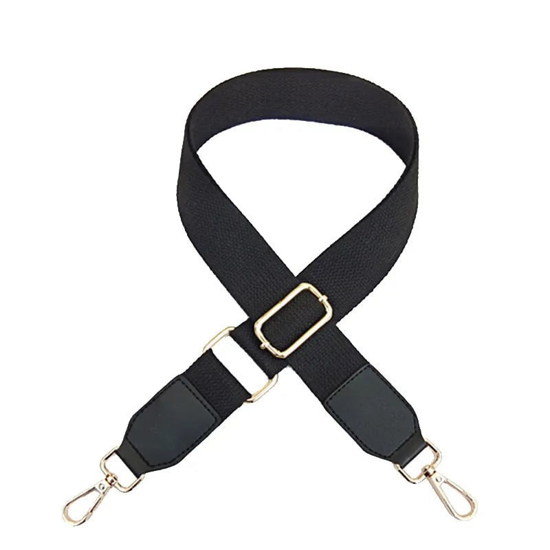 Storazone Nylon Shoulder Bag Strap Wide Spare Bag Strap Pure Color Women's Nylon Messenger Bag Accessories Bag Straps