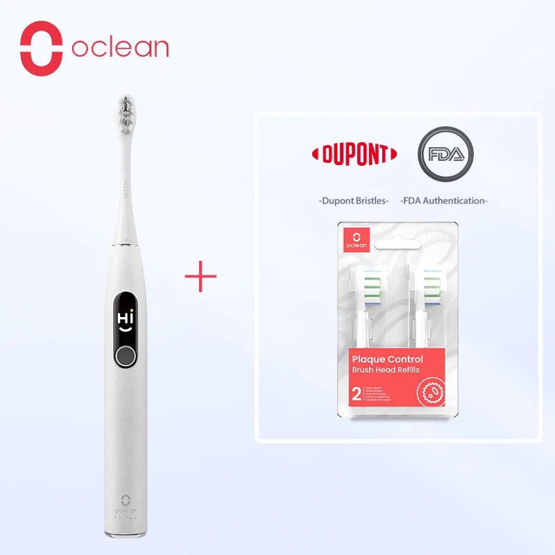 Storazone Oclean X Pro Elite 2 / CHINA Oclean X Pro Elite Smart Sonic Electric Toothbrush Ultra-Quiet App-aided,IPX7 Oral Brush,Dental Teeth Whiten