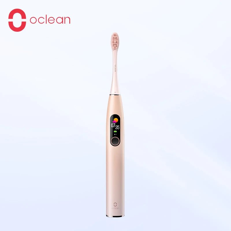 Storazone Oclean X Pro Pink / Russian Federation Oclean X Pro Smart Sonic Electric Toothbrush Color Display IPX7 Tooth Whiten Brush Rechargeable Automatic APP