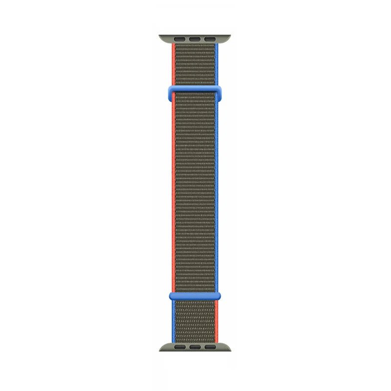Storazone Olives / 38mm 40mm 41mm Nylon Band for Apple Watch Strap 49mm 45mm 41mm 44mm 40mm 42mm 38mm Adjustable Elastic Bracelet iWatch Ultra Series 3 4 5 SE 678