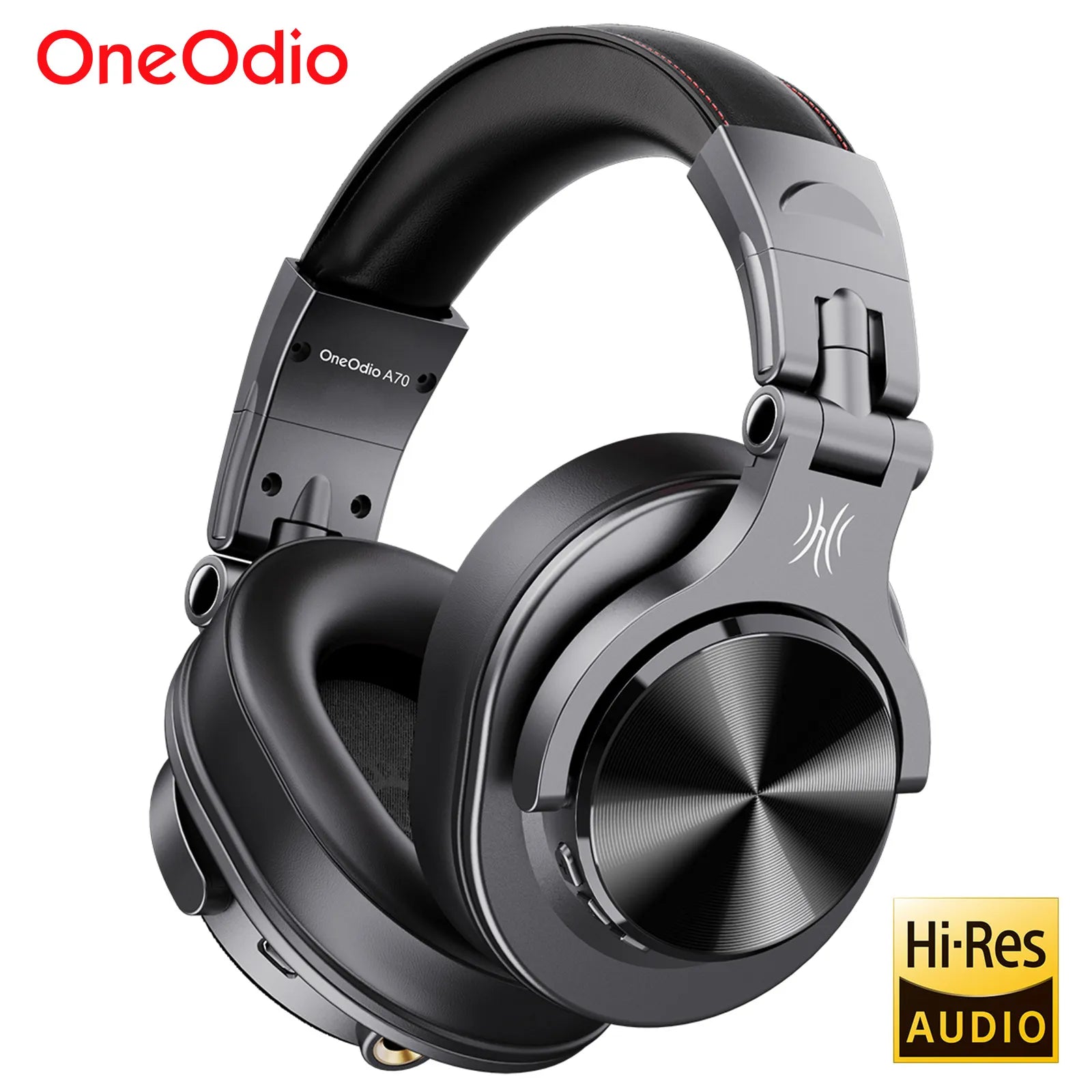 Storazone Oneodio Fusion A70 Bluetooth 5.2 Headphones Hi-Res Audio Over Ear Wireless Headset Professional Studio Monitor DJ Headphones 72H