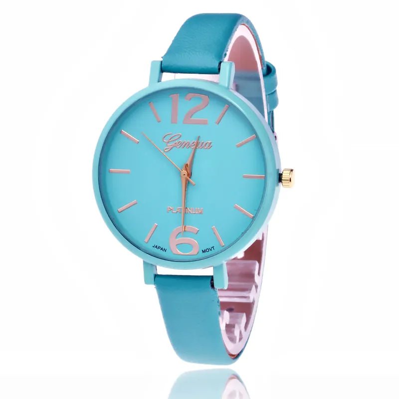 Storazone only watch 8 / CHINA Women Watch Rhinestone Romantic Starry Sky WristWatch Fashion Ladies Leather Watch Clock for Women Relogio Feminino Montre Femme