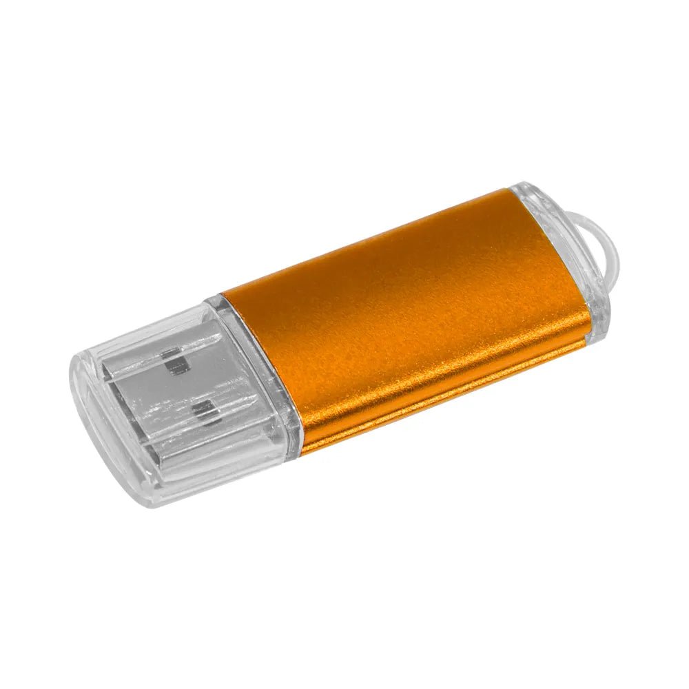 Storazone Orange / 4GB USB Flash Drive 256GB 128GB 64GB 32GB 16GB 8GB 4GB USB 2.0 Flash Memory U Stick High Speed memorias usb pendrive flash disk