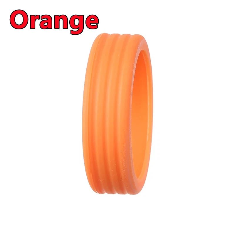 Storazone Orange / 8PCS New 8/4PCS Luggage Wheels Protector Silicone Wheels Caster Shoes Travel Luggage Suitcase Reduce Noise Wheels Cover Accessories