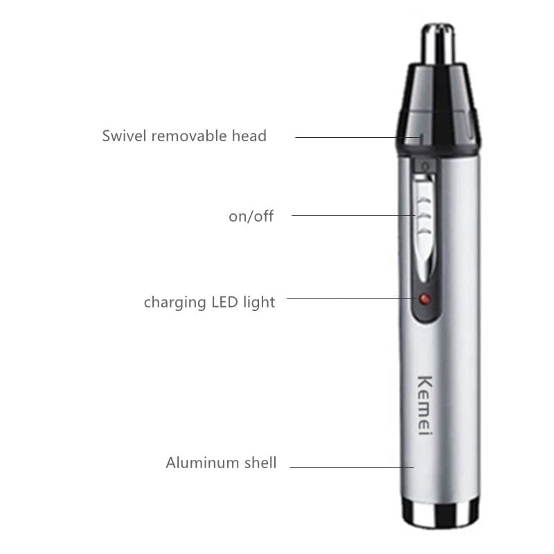 Storazone Origina all in1 Rechargeable Nose Ear Hair Trimmer For Men Grooming Kit Electric Eyebrow Beard Trimer Nose And Ears Trimmer