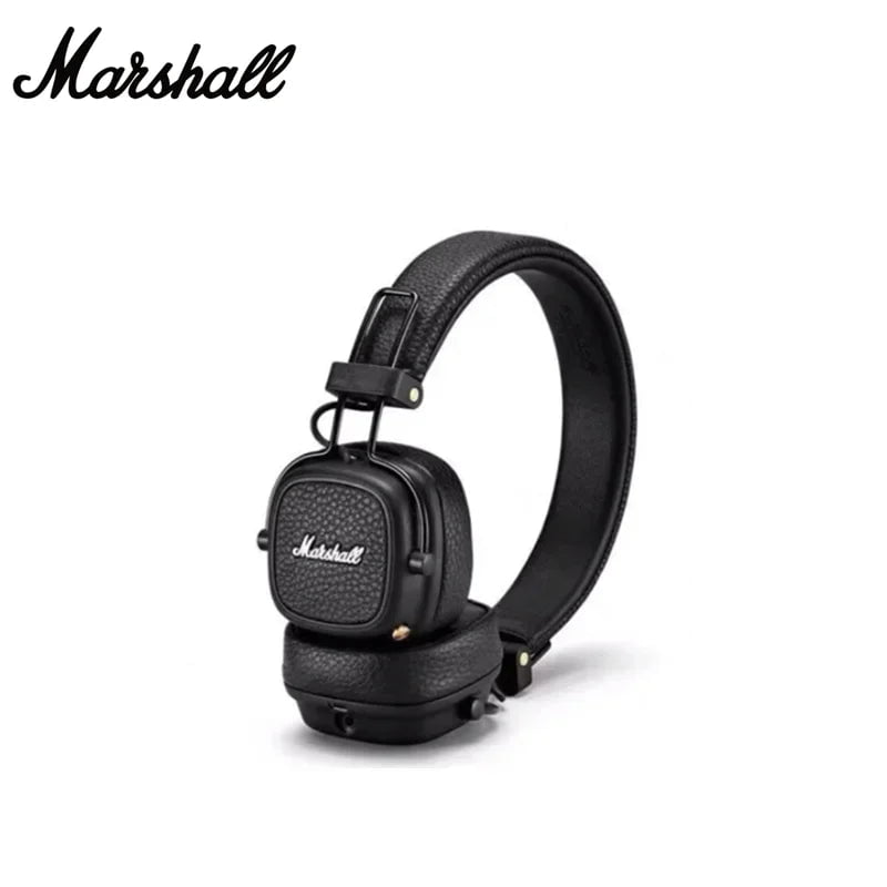 Storazone Original Marshall MAJOR II Bluetooth Wireless Headphones Deep Bass Foldable Sports Headphones Gaming Headphones with Mic