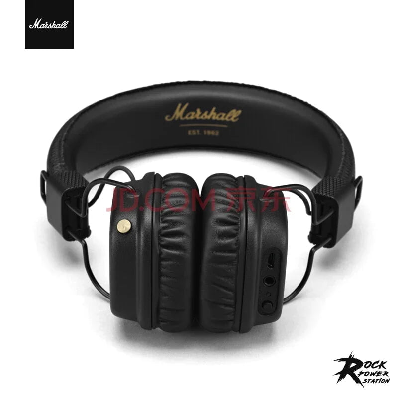 Storazone Original Marshall MAJOR II Bluetooth Wireless Headphones Deep Bass Foldable Sports Headphones Gaming Headphones with Mic