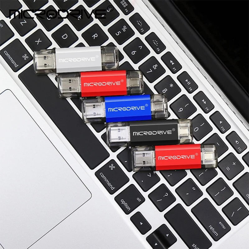 Storazone OTG USB Flash Drive Type C Pen Drive 256GB 128GB 64GB 32GB USB Stick 16gb 8GB 4GB Pendrive for Type-C Device