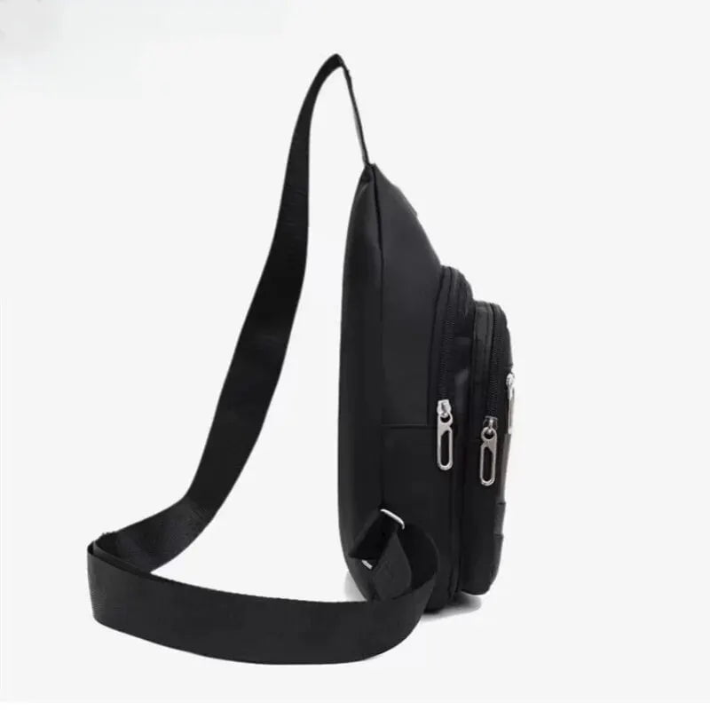 Storazone OutDoor Travel Fashion Mens CrossBorder Small Chest Polyester Shoulder Bag Trend Leisure.