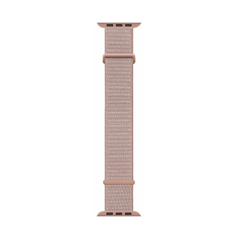 Storazone Pearl powder / 38mm 40mm 41mm Nylon Band for Apple Watch Strap 49mm 45mm 41mm 44mm 40mm 42mm 38mm Adjustable Elastic Bracelet iWatch Ultra Series 3 4 5 SE 678