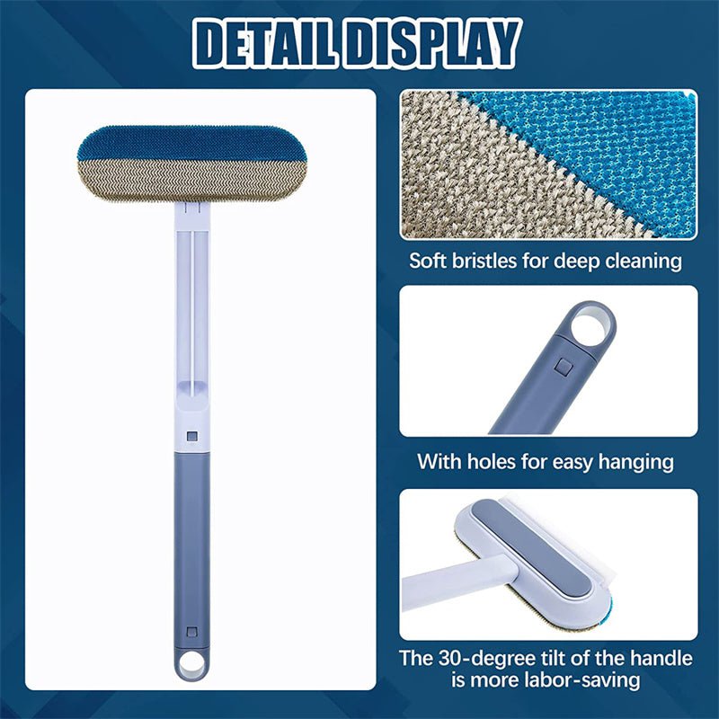 STORAZONE Pet Accessories 4 In 1 Multifunctional Hair Removal Brush Pet Dog Cat Hair Cleaner Brush Cat Hair Remover Window Screen Cleaning Tool Gadgets