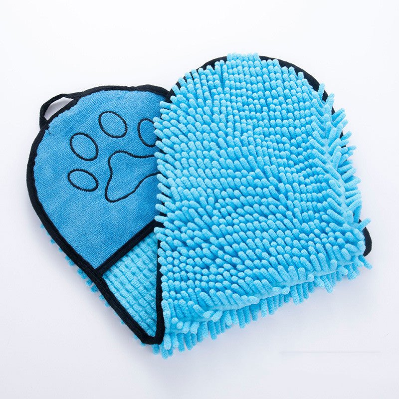 STORAZONE Pet Accessories Blue Dogs Cats Towels Super Absorbent Dog Bathrobe Microfiber Bath Towels Quick-Drying Cat Bath Towel For Pets Towel Dog Towels Pet Products