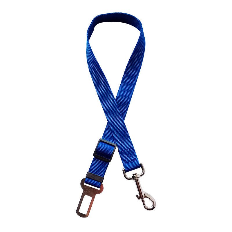 STORAZONE Pet Accessories Blue Telescopic Traction Rope For Pet Car Seat Belt