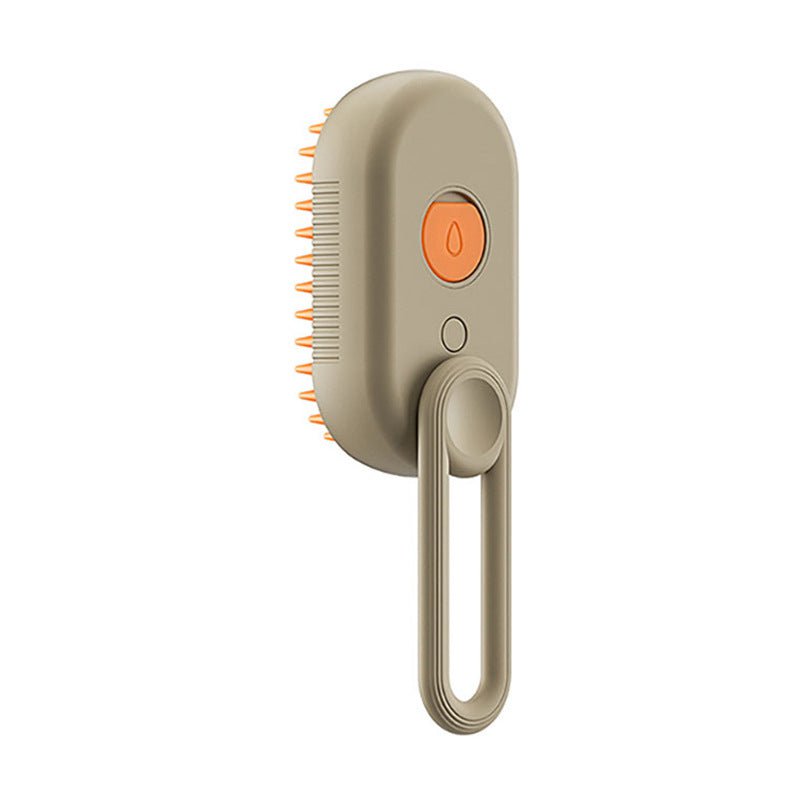 STORAZONE Pet Accessories Milk Brown / USB Cat Steam Brush Steamy Dog Brush 3 In 1 Electric Spray Cat Hair Brushes For Massage Pet Grooming Comb Hair Removal Combs Pet Products