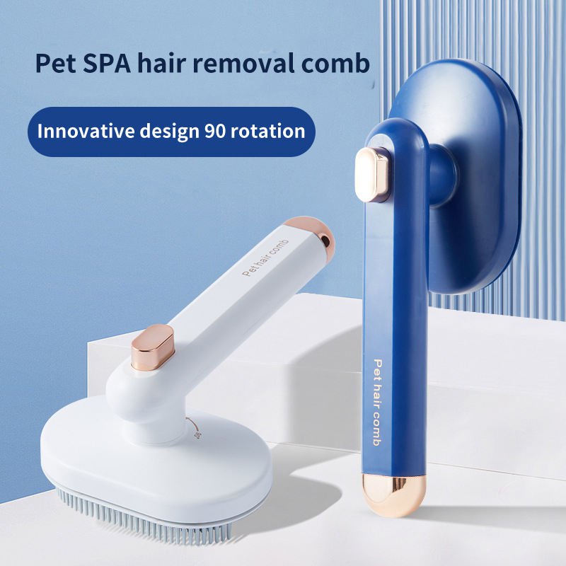 STORAZONE Pet Accessories Pet Comb Cat Dog To Remove Floating Hair Pet Hair Brush Hair Removal Artifact Pet Grooming Brush Supplies Self Cleaning Comb Pet Products