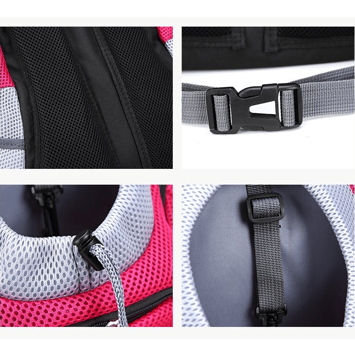 STORAZONE Pet Accessories Pet Dog Carrier Carrier For Dogs Backpack Out Double Shoulder Portable Travel Outdoor Carrier Bag Mesh