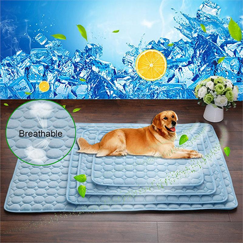 STORAZONE Pet Accessories Pet Dog Cat Ice Silk Cold Nest Pad For Cooling In Summer