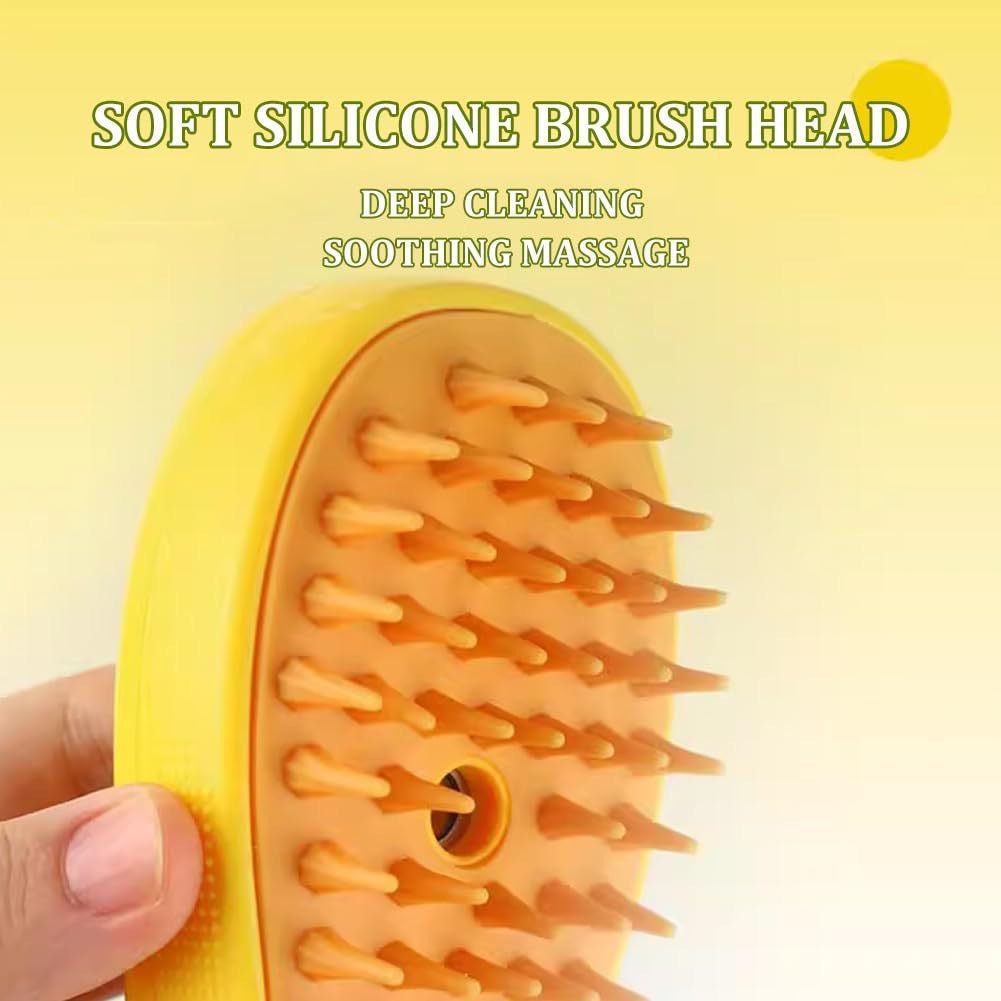 STORAZONE Pet Accessories Pet Electric Spray Massage Comb Steam Brush