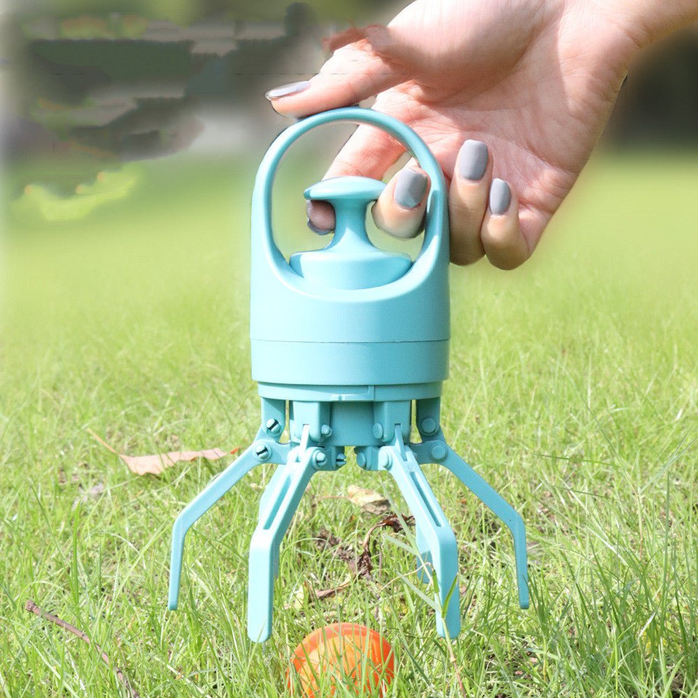 STORAZONE Pet Accessories Portable Lightweight Dog Pooper Scooper With Built-in Poop Bag Dispenser Eight-claw Shovel For Pet Toilet Picker Pet Products