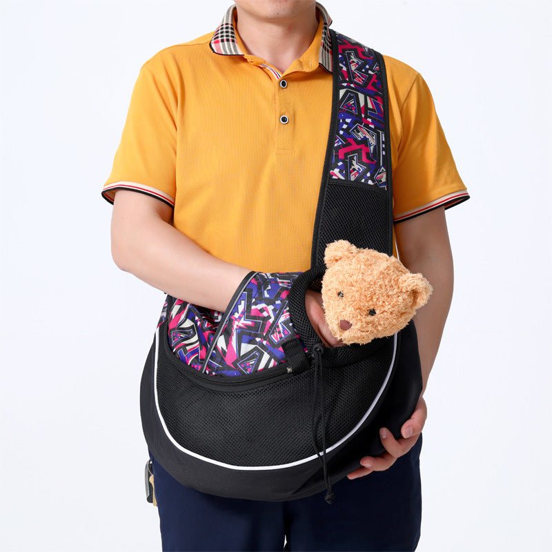 STORAZONE Pet Accessories Purple / M Carrying Pets Bag Women Outdoor Portable Crossbody Bag For Dogs Cats