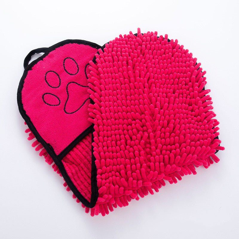 STORAZONE Pet Accessories Rose Red Dogs Cats Towels Super Absorbent Dog Bathrobe Microfiber Bath Towels Quick-Drying Cat Bath Towel For Pets Towel Dog Towels Pet Products